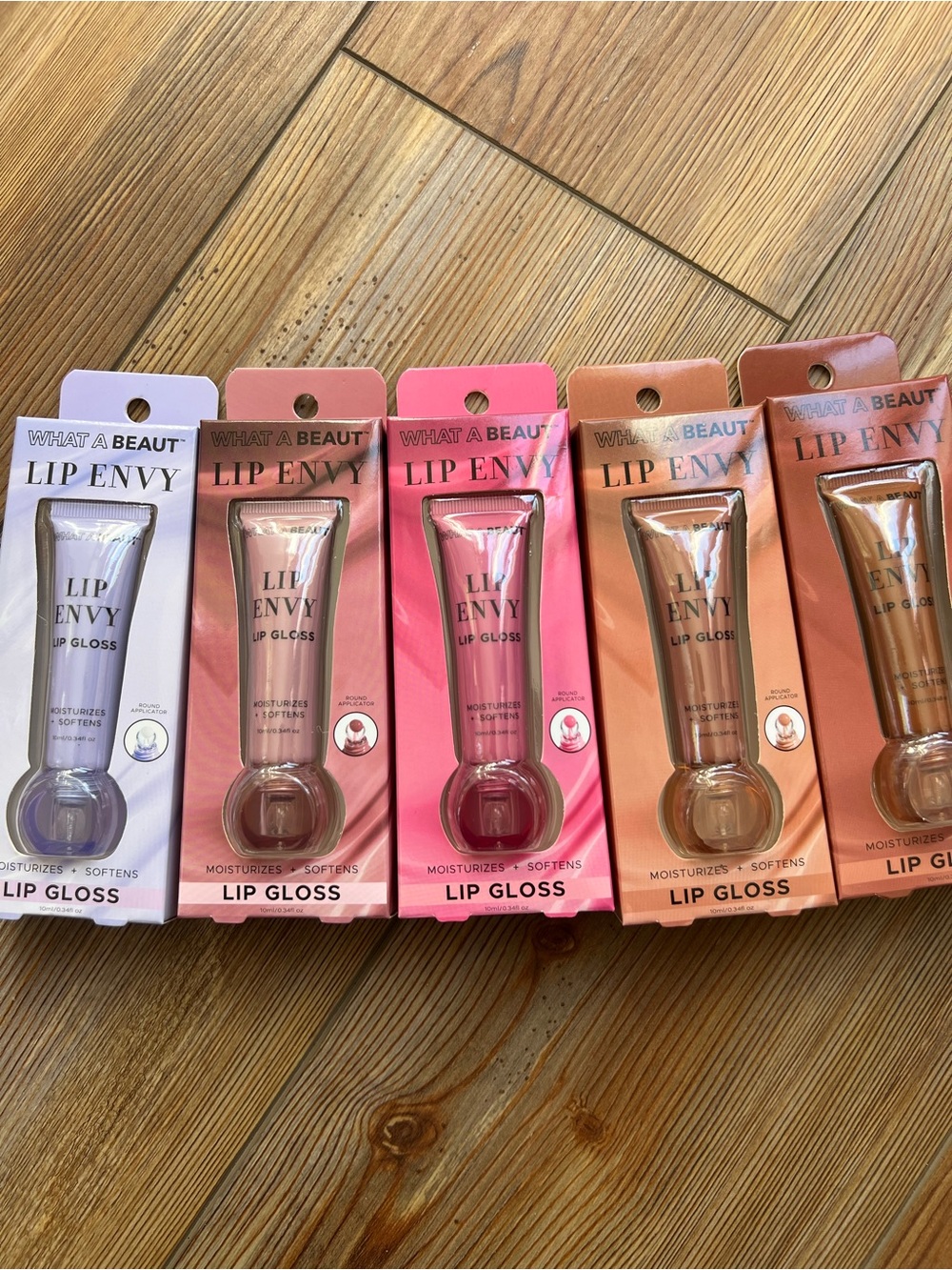 Lip Envy Lip Gloss - Pink Shades